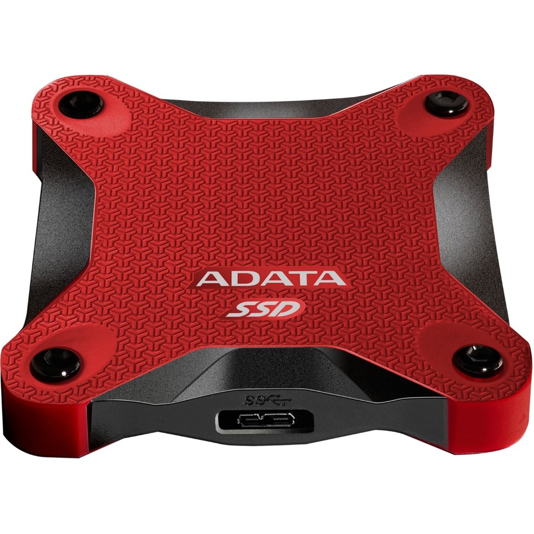 Disco Externo SSD ADATA SD600Q 240GB USB 3.2 - Vermelho 2